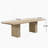 95INCHES DINING TABLE(LIGHT ASH)-165732645