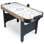 Table de jeu de hockey sur coussin d'air de 48 pouces GoSports - comprend 2 poussoirs, 3 rondelles, un moteur à courant alternatif et un tableau de pointage à DEL - Chêne