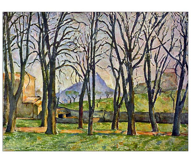 Paul Cezanne - Wrapped Canvas Painting, 60cm H x 80cm W x 1.8cm D