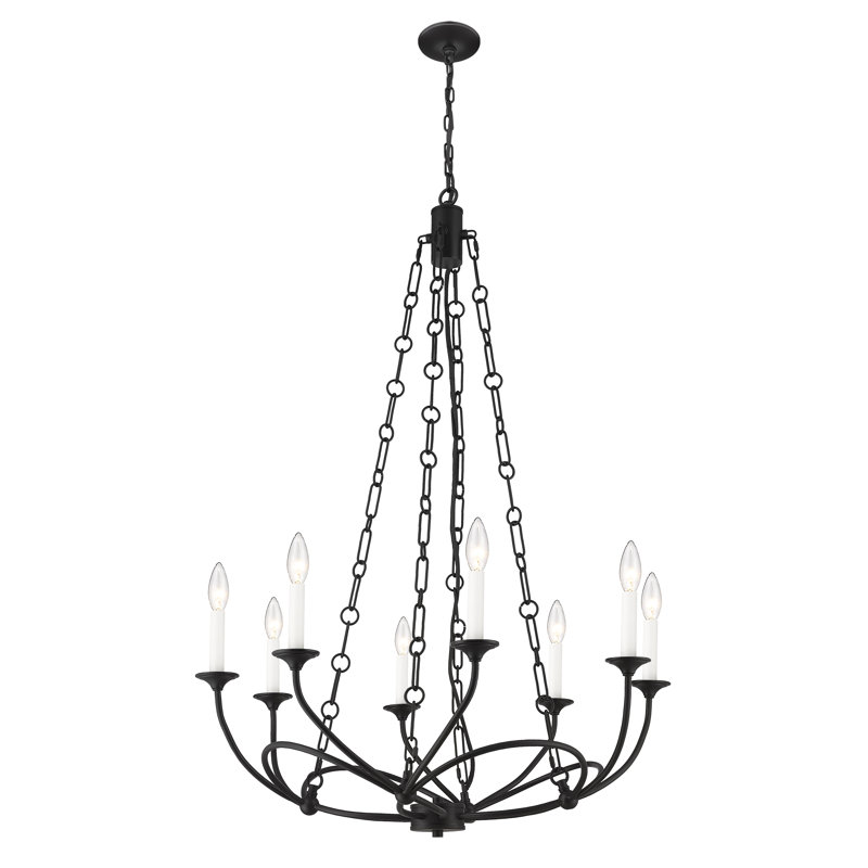 Lustre empire 8 lumières Anquetta