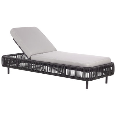 Brookman 190cm Long Reclining Single Chaise with Cushions