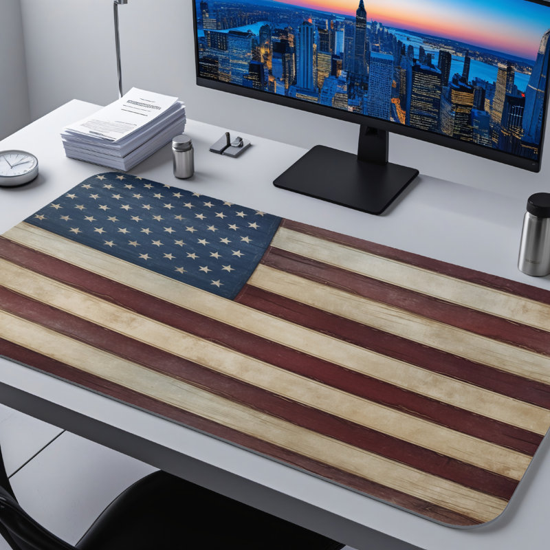 Polyester Desk Pad, 23.6x13.8