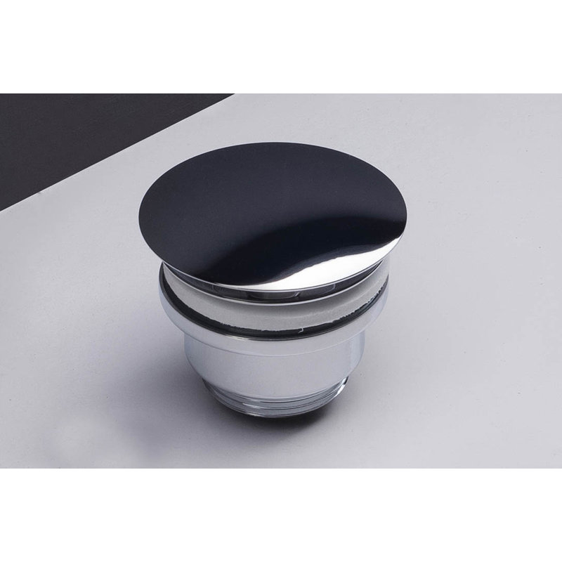 Forzalaqua 6.3cm Pop-Up Bathroom Sink Drain Waste, Silver