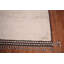 Tapis oriental marocain ivoire fait à la main