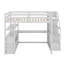 Lit mezzanine double avec bureau et tablettes-1244793370