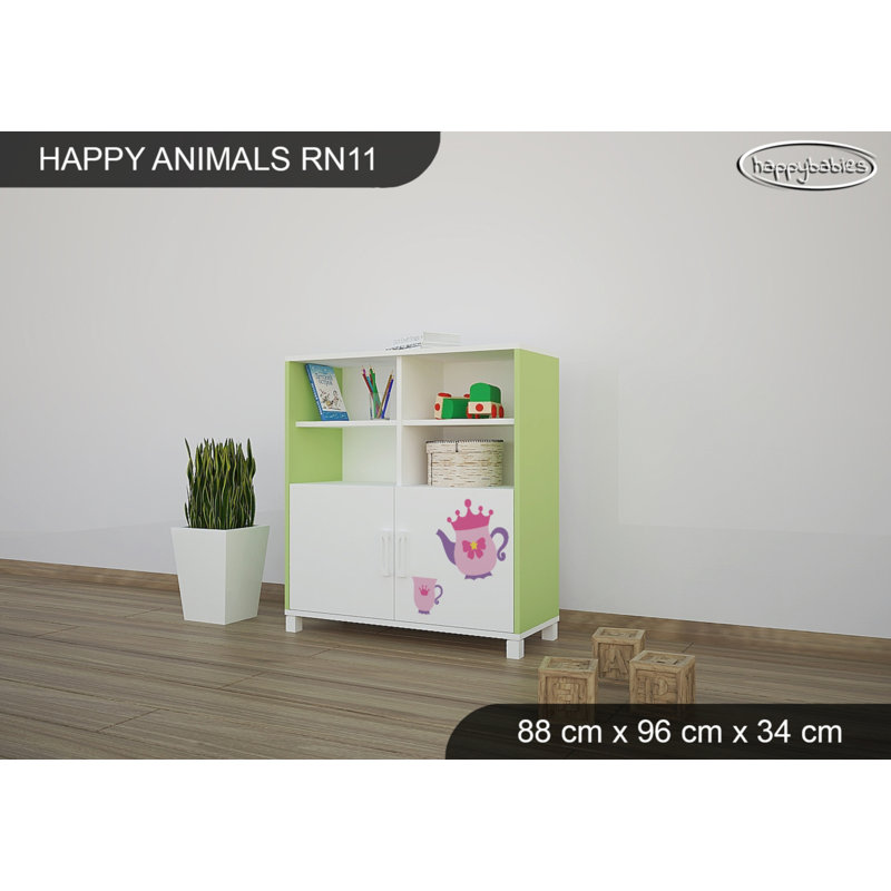 88cm W Kids Cube, Green