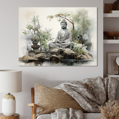 Zen Garden I - Buddhism Wall Art Living Room