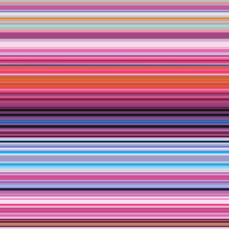 Brilliant Stripes II Print by Nash Rambler, Matte, 30" H x 30" W