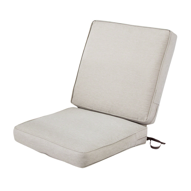 Ayvion Outdoor 3'' Seat / Back Cushion, Heather Gray