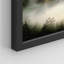 «Misty Foggy Forest Autumn Pond», impression d'art mural paysage naturel pour chambre à coucher, impression sur papier-93488077-93488080
