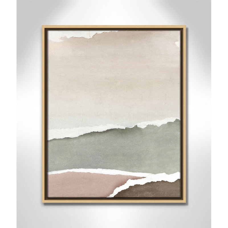 «Torn Whispers II» par Emma Peal, H 21,5 po x l 17,5 po, Flotteur naturel