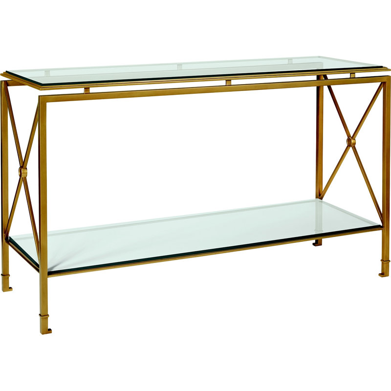 Montpelier Console Table With Glass Top
