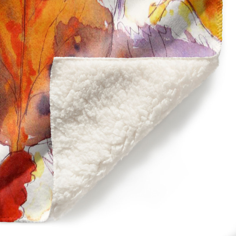  Couverture douce en sherpa, 68 po x 80 po