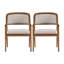 Chaises de salle à manger rembourrées Benedict-741758719