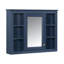 Meuble-lavabo 36 po avec lavabo en céramique et armoire à pharmacie-443345232