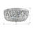 Dawanda 3 - Light 16'' Chandelier Style Bowl LED Flush Mount-763292122