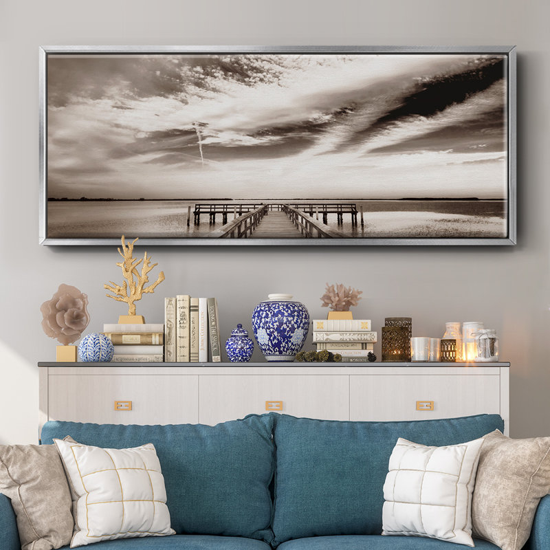 Terra Ceia Dawn - toile encadrée, H 8 po x l 20 po
