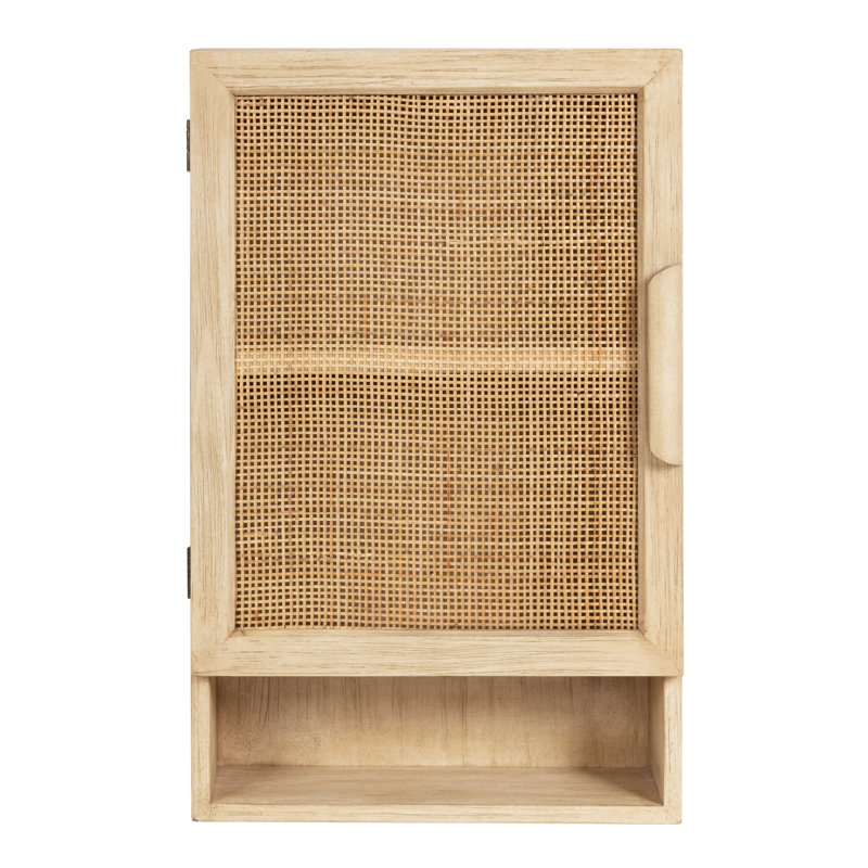 Alard Solid Wood Accent Cabinet, Brown