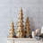 Rustic Gold Pine Tree (Set of 3)-88507697