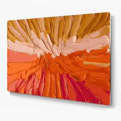 Neo Expressionism 34 Brown Metal Wall Art