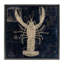 Cadre flottant homard sur carte, design par Sasha-598290652-598290649