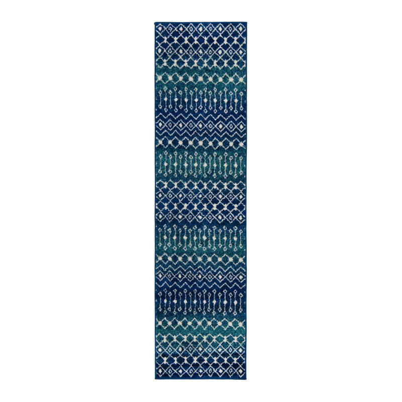 Somerville Geometric Indoor Rug, Runner 2'7" x 10'