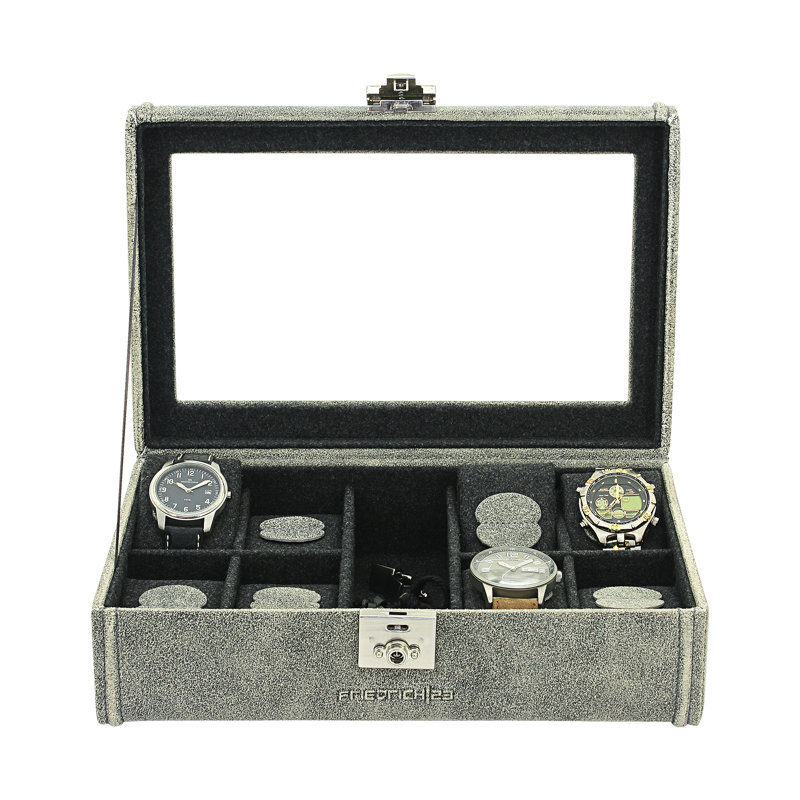 Cubano Leather Watch Box + Locking