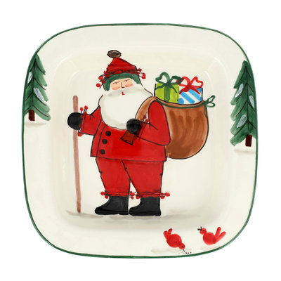 Petit plateau carré Old St. Nick