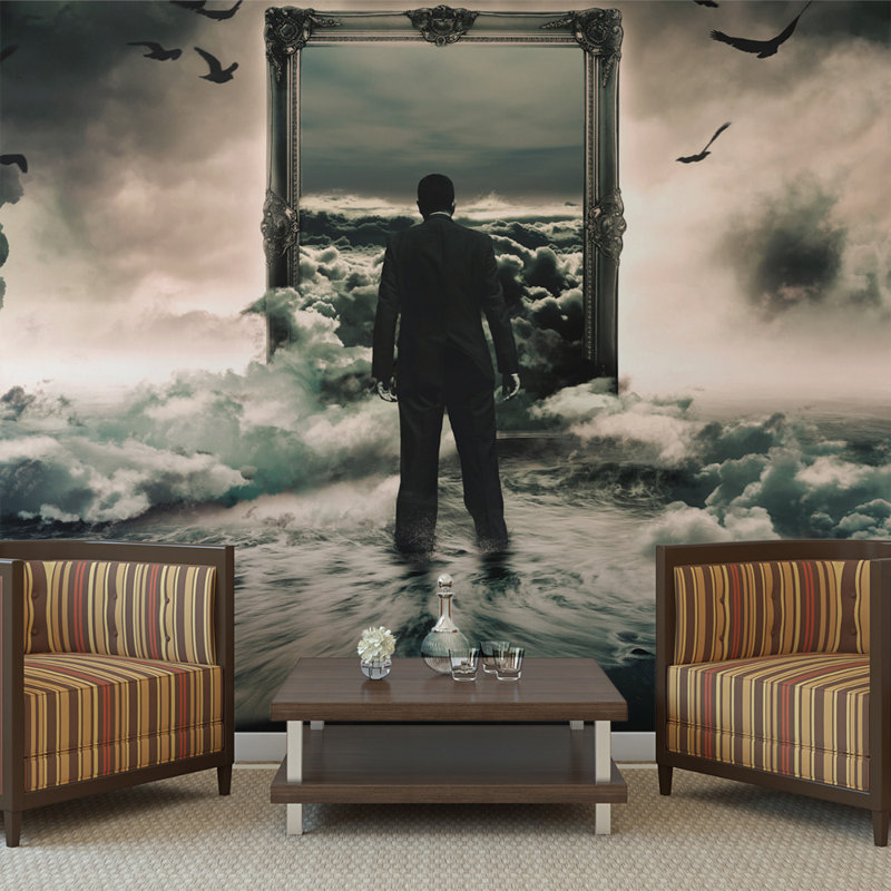 A Walk in the Clouds 309cm x 400cm Wallpaper, 200 cm x 154 cm