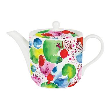 Pinky Up Addison 12oz. Teapot  Tea pots, Ceramic tea set, Tea for one