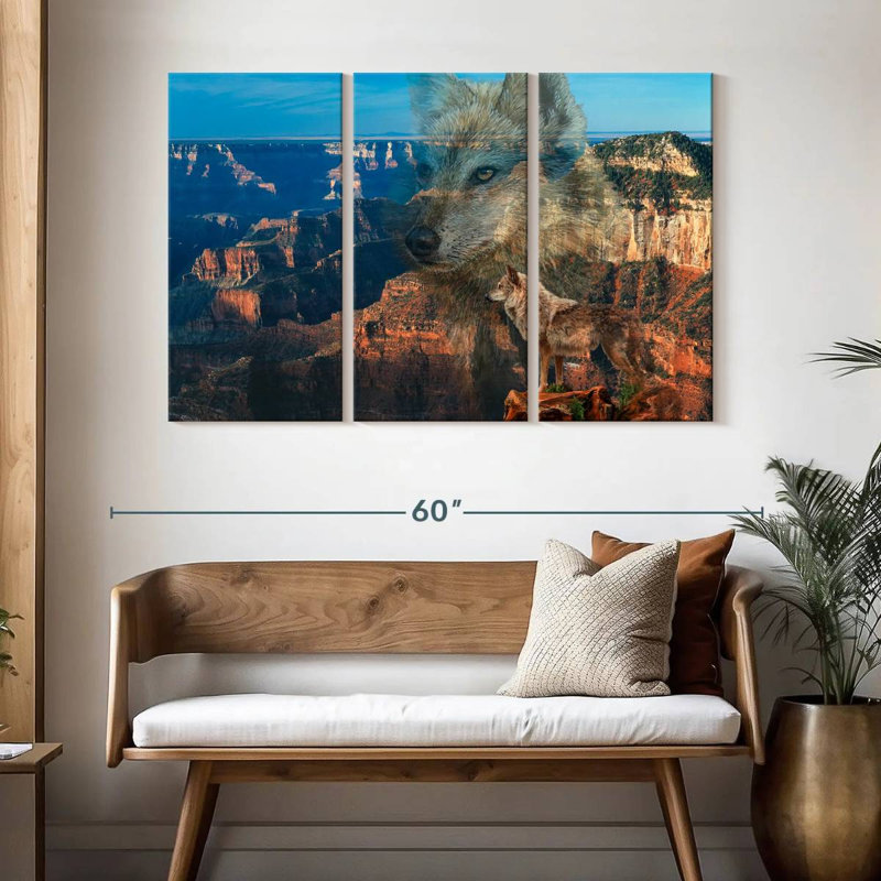 Brampt Haunted Canyon, 32" H x 50" W