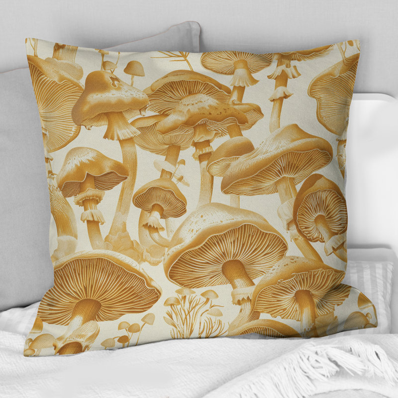 Coussin Gold, H 16 po x l 16 po
