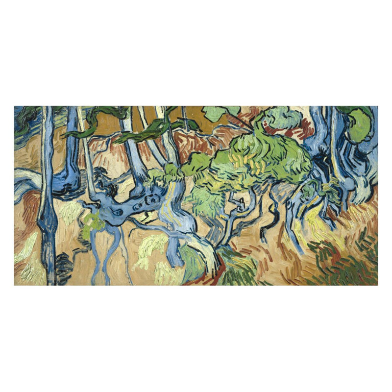 Racines d'arbres par Vincent van Gogh - Estampe numérique, H 22 po x l 28 po