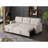 82-inch L-Shaped Sleeper Sofa Reversible Couch Pull Out Couch with Storage Chaise-1088742843