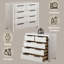 Commode 5 tiroirs Celerina