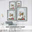 Snow Globe Village III, reproduction encadrée - bois massif-777308654