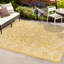 Tapis intérieur / extérieur jaune / crème Delcine-469351797