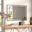 Miroir mural v-rainure