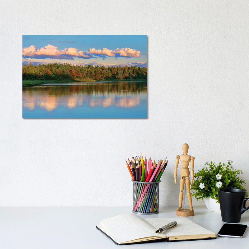 Canada, New Brunswick, Richibucto 1 Piece Wrapped Canvas Wall Art, 20.32cm H x 30.48cm W x 1.905cm D