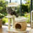 31" Cat Tree Tower With Scratching Posts