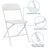 Latislaw Plastic/Resin Folding Chair Set-993928541
