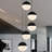 Ravello 5-Light Height Adjustable ETL Certified Integrated LED Chandelier with Globe Shades-65216910
