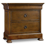 Archivist 2 - Drawer Nightstand in Dark Wood