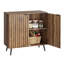 Solid Wood Rectangle Accent Cabinet-1077206577