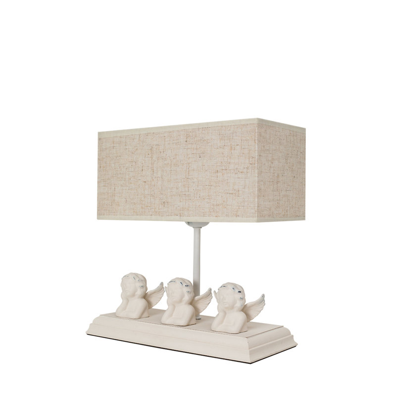 Lampe de table 11 ", Brun
