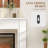 HOMCOM Fireplace Mantel, Solid Wood, Mantel, White