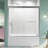 Semi-Frameless Double Sliding Tub Door, Bypass Bathtub Shower-125251977