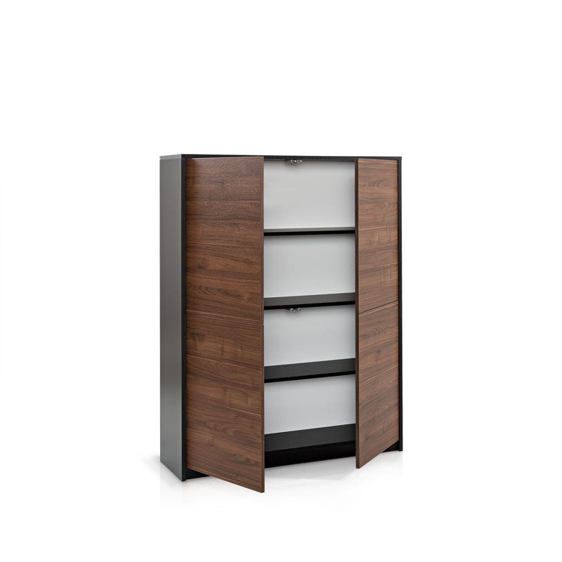 McConnico 115cm Sideboard, Black/Walnut