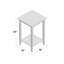 Table de bout Moana-123794752
