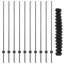 140 cm H x 1000 cm W Steel Border Fencing